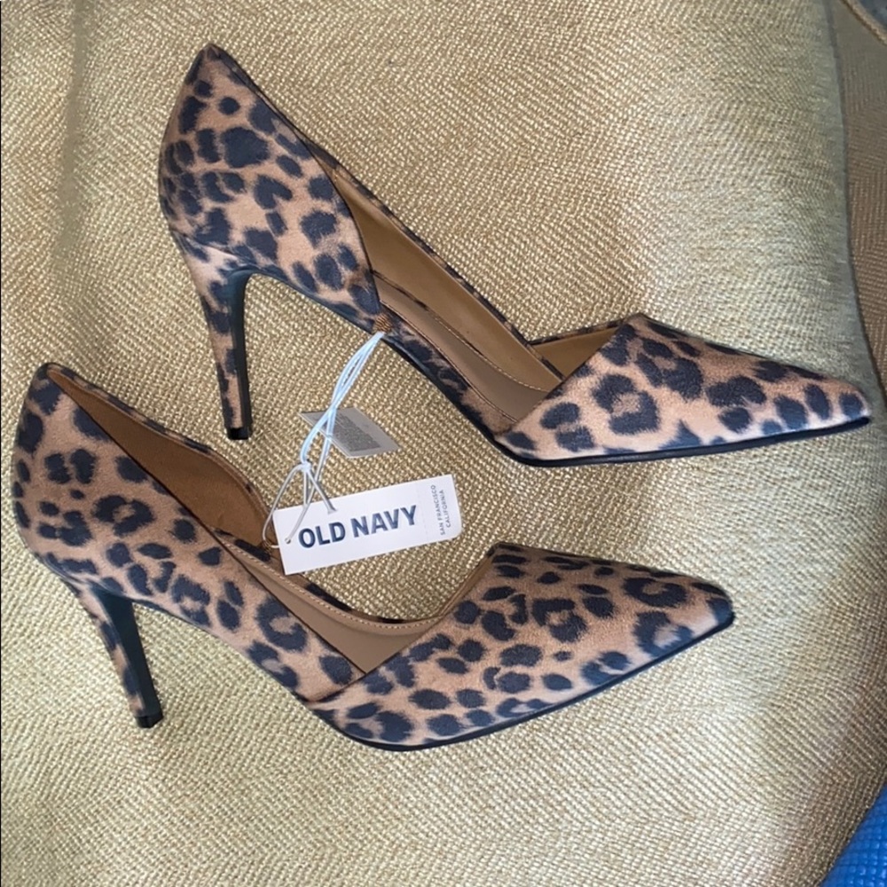 Old Navy Cheetah Print Pumps, Brand New 👠🐆
